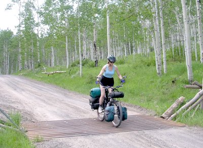 Great Divide Mountain Bike Route (GDMBR), Colorado near Wyoming.